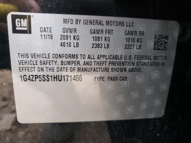 2017 BUICK LACROSSE E 1G4ZP5SS1HU171466