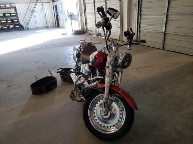 Salvage cars for sale from Copart Tulsa, OK: 2013 Harley-Davidson Flstf Fatb