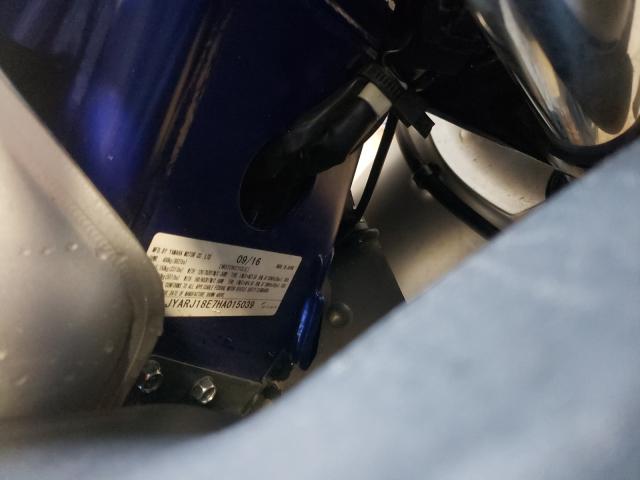 2017 YAMAHA FZ6 R JYARJ18E7HA015039
