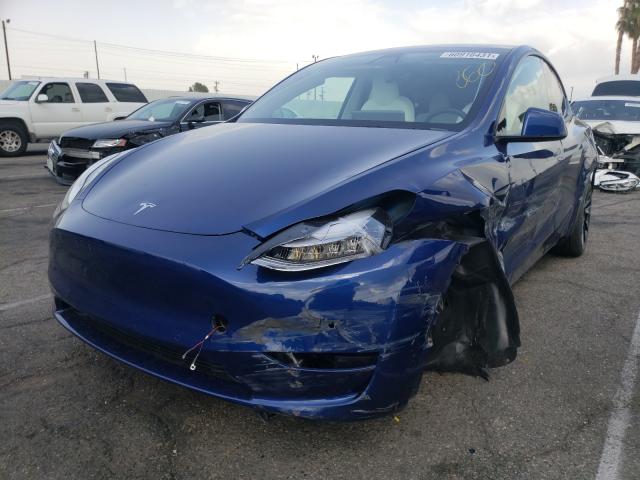 2020 TESLA MODEL Y 5YJYGDEE0LF034228