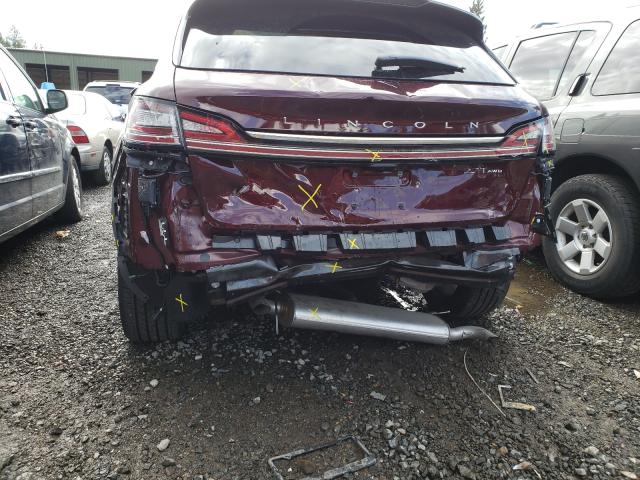 2019 LINCOLN NAUTILUS R 2LMPJ8LP7KBL56448