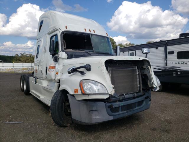 Salvage trucks for sale at Newton, AL auction: 2017 Freightliner Cascadia 1