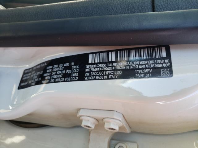 2015 JEEP RENEGADE T ZACCJBCT1FPC13893