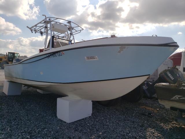Salvage boats for sale at New Orleans, LA auction: 1985 Mako Boat