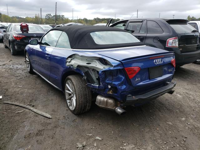 2017 AUDI A5 SPORT WAUD2AFH6HN003575