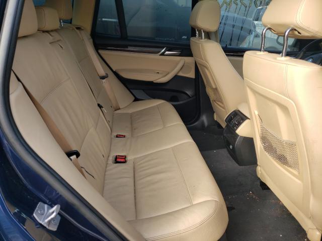 2017 BMW X3 5UXWZ7C51H0T44382