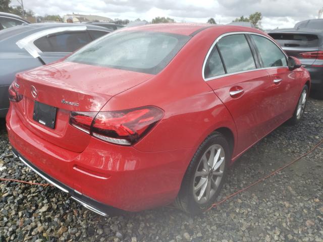 2019 MERCEDES-BENZ A 220 4MAT WDD3G4FB3KW017857