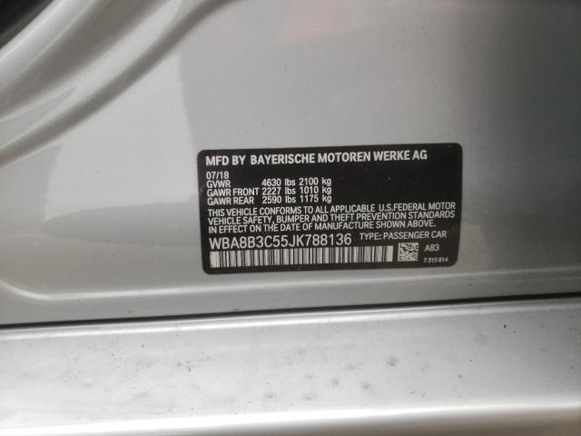 2018 BMW 340 I WBA8B3C55JK788136