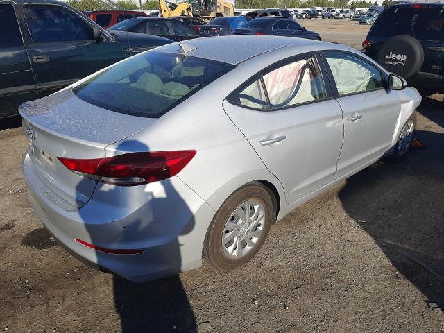 2017 HYUNDAI ELANTRA SE KMHD74LF6HU399517