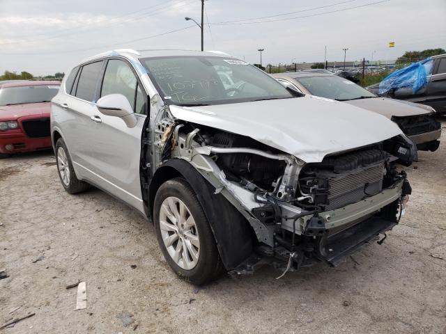 Salvage cars for sale from Copart Indianapolis, IN: 2017 Buick Envision E