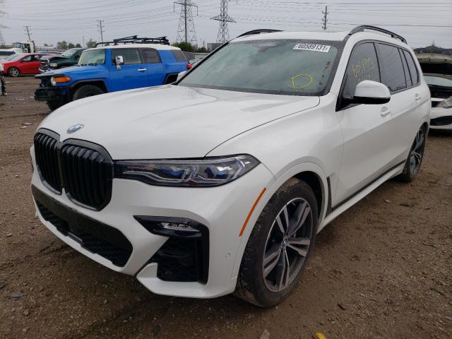 VIN 5UXCX6C02L9C24704 2020 BMW X7, M50I no.2