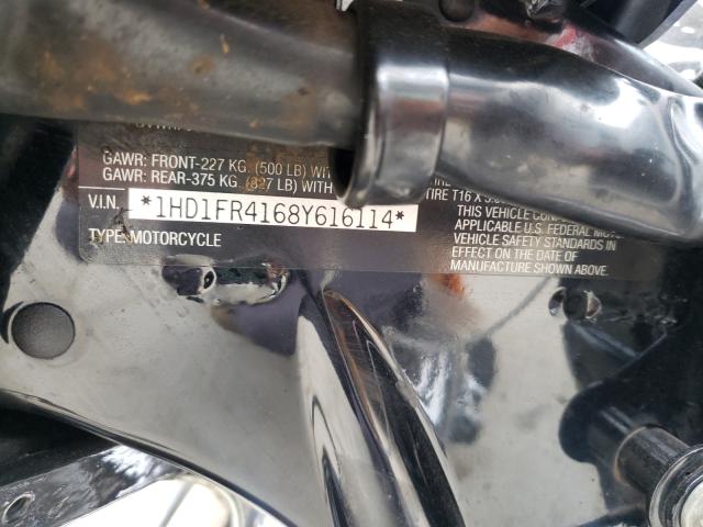 2008 HARLEY-DAVIDSON FLHRC 1HD1FR4168Y616114
