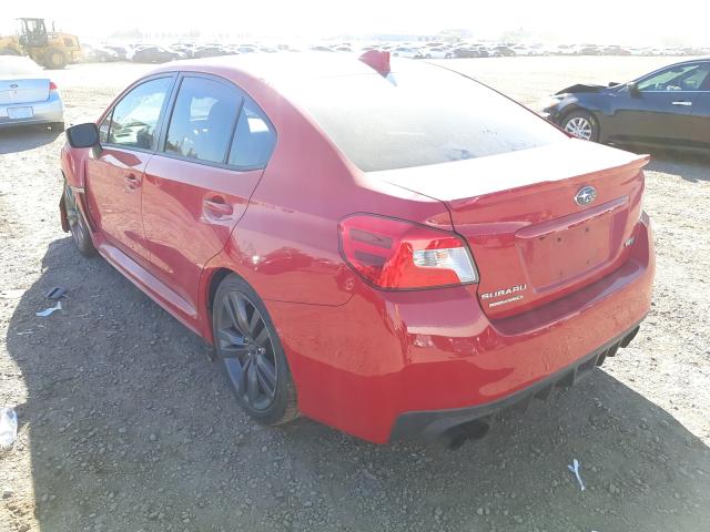 2017 SUBARU WRX LIMITE JF1VA1L65H9803456