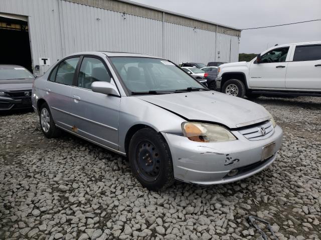 Salvage cars for sale from Copart Windsor, NJ: 2001 Honda Civic
