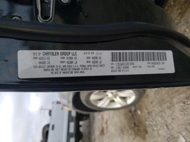 2012 DODGE CALIBER SX 1C3CDWDA1CD513704