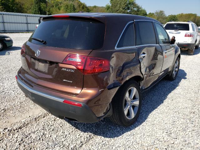 2011 ACURA MDX TECHNO 2HNYD2H65BH510574