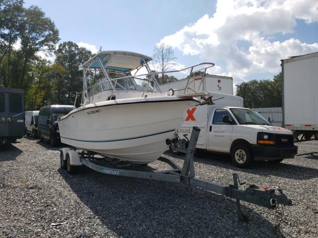 Salvage boats for sale at Gastonia, NC auction: 1998 Sea Pro Boat