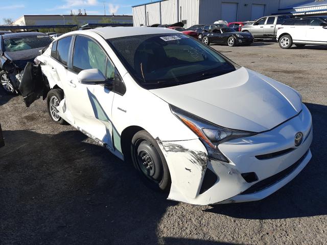 Salvage cars for sale from Copart Las Vegas, NV: 2018 Toyota Prius
