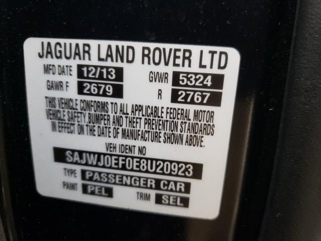 2014 JAGUAR XF SAJWJ0EF0E8U20923