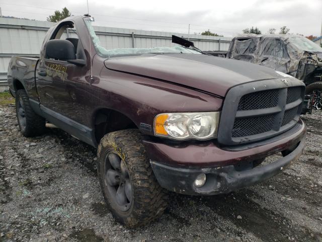Salvage cars for sale at Grantville, PA auction: 2004 Dodge RAM 1500 S