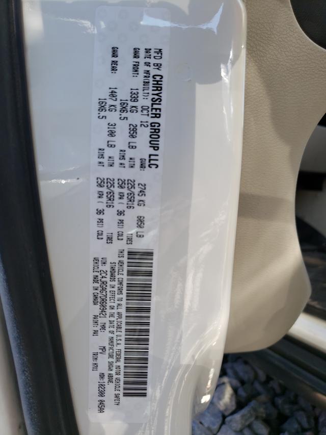 2013 RAM RAM 2C4JRGAG7DR609421