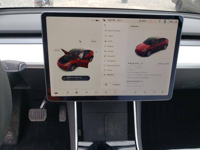 2020 TESLA MODEL Y 5YJYGDEE4LF044759