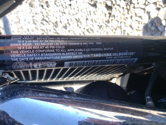 2020 HARLEY-DAVIDSON FLHCS 1HD1YBK16LB030156