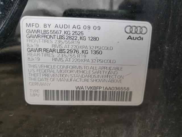 2010 AUDI Q5 PRESTIG WA1VKBFP1AA036558