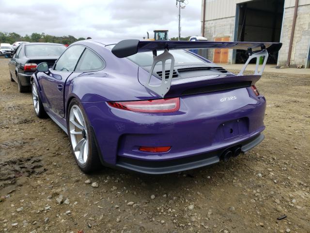 2016 PORSCHE 911 GT3 RS WP0AF2A93GS193058