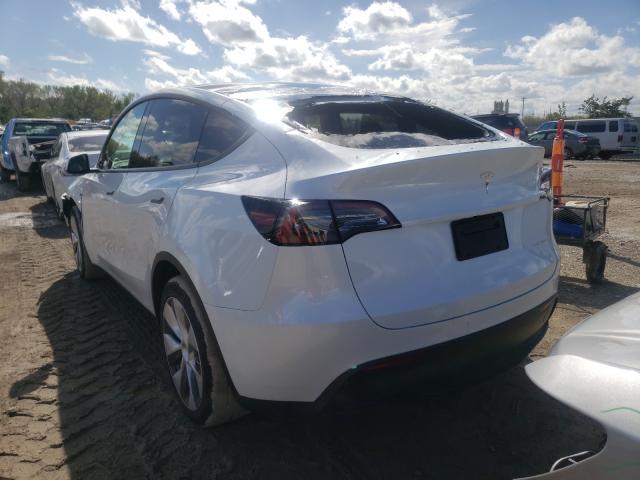 2021 TESLA MODEL Y 5YJYGDEE8MF193712