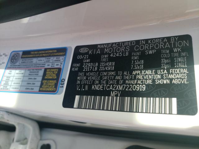 2021 KIA SELTOS SX KNDETCA2XM7220919