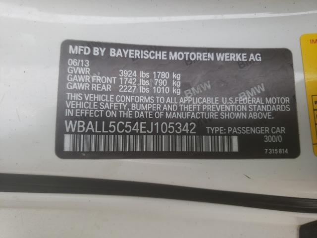 2014 BMW Z4 SDRIVE2 WBALL5C54EJ105342