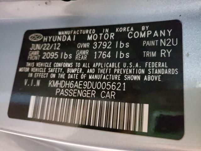 2013 HYUNDAI ELANTRA CO KMHDH6AE9DU005621