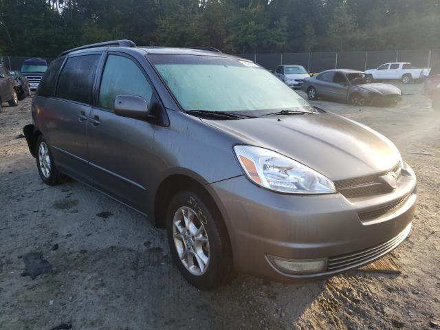 Salvage cars for sale at Waldorf, MD auction: 2005 Toyota Sienna XLE