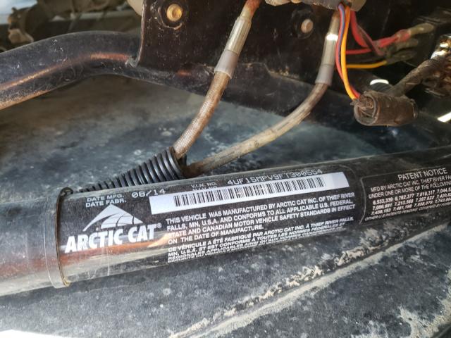 2015 ARCTIC CAT WILDCAT 4UF15MPV9FT300554