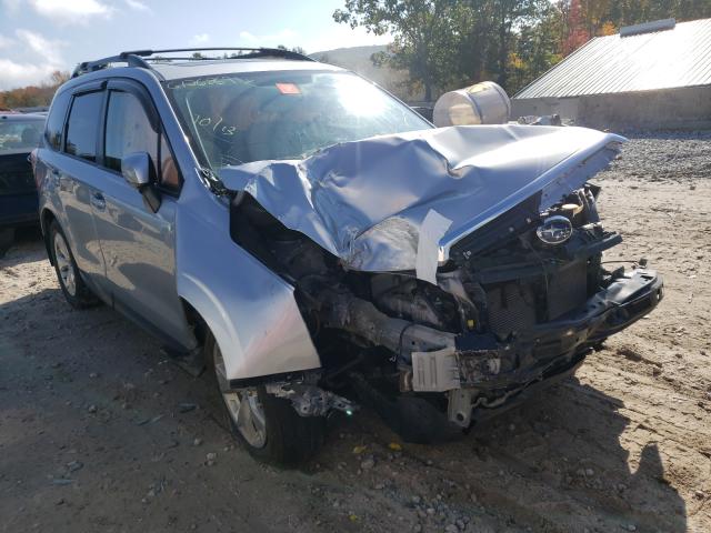 Salvage cars for sale from Copart Warren, MA: 2015 Subaru Forester 2