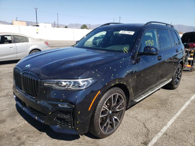 VIN 5UXCW2C04M9G96612 2021 BMW X7, Xdrive40I no.2