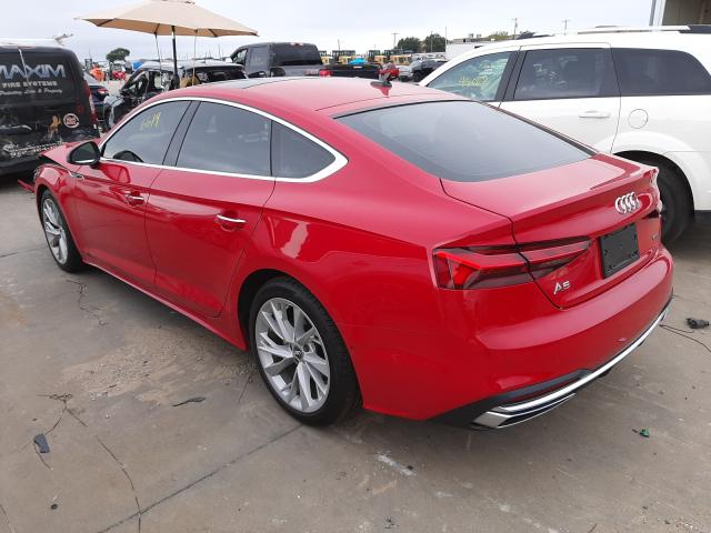 2021 AUDI A5 PRESTIG WAUBBCF57MA012344