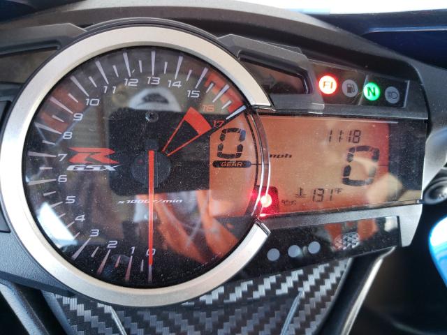 2018 SUZUKI GSX-R600 JS1GN7FAXJ2100812