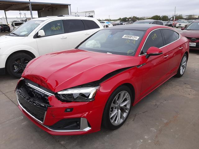 2021 AUDI A5 PRESTIG WAUBBCF57MA012344