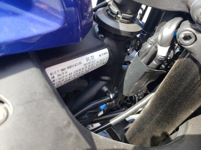 2021 YAMAHA YZFR3 A MH3RH18Y0MK007123