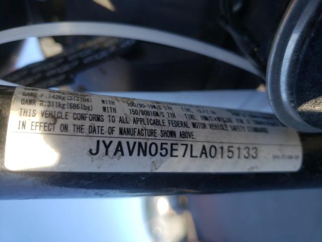 2020 YAMAHA XVS950 CU JYAVN05E7LA015133