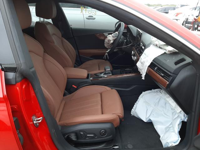2021 AUDI A5 PRESTIG WAUBBCF57MA012344