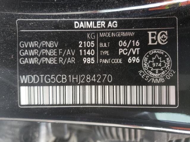2017 MERCEDES-BENZ GLA 45 AMG WDDTG5CB1HJ284270