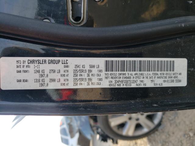 2011 DODGE JOURNEY LU 3D4PH9FG5BT512247