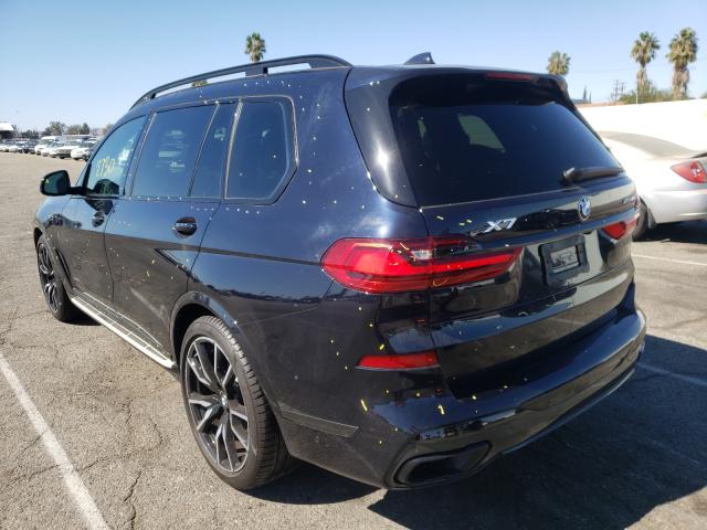 VIN 5UXCW2C04M9G96612 2021 BMW X7, Xdrive40I no.3