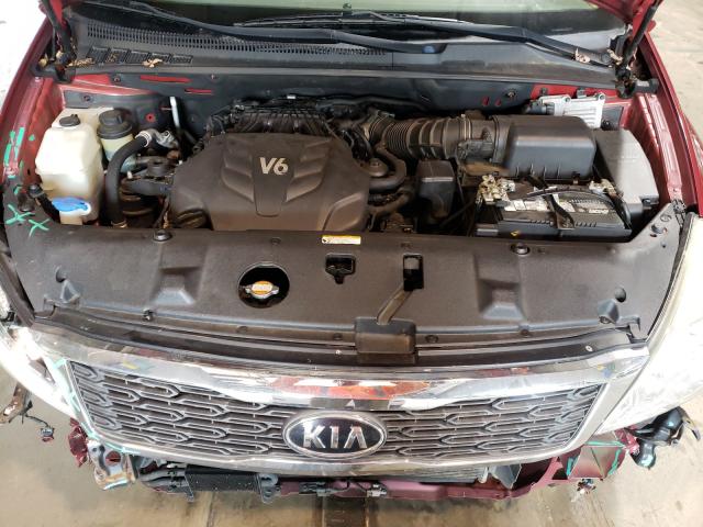 2012 KIA SEDONA EX KNDMH4C73C6437714