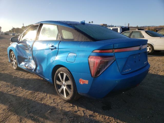 2017 TOYOTA MIRAI JTDBVRBD4HA002113