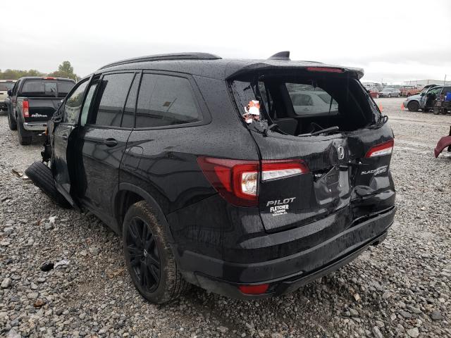 2021 HONDA PILOT BLAC 5FNYF6H73MB016965