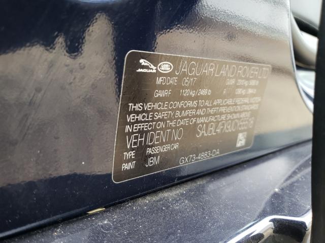 2018 JAGUAR XF R - SPO SAJBL4FX9JCY55518